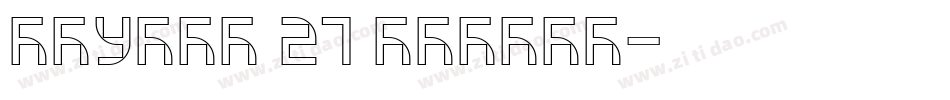 Stucco 27 Normal字体转换
